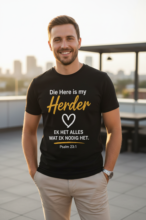 Die Here is my Herder T-Hemp - heer lifestyle mokkie
