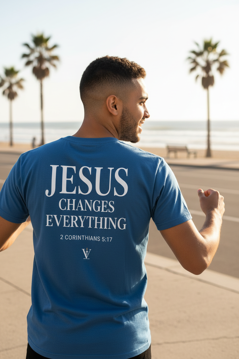 Jesus Changes Everything - Blue