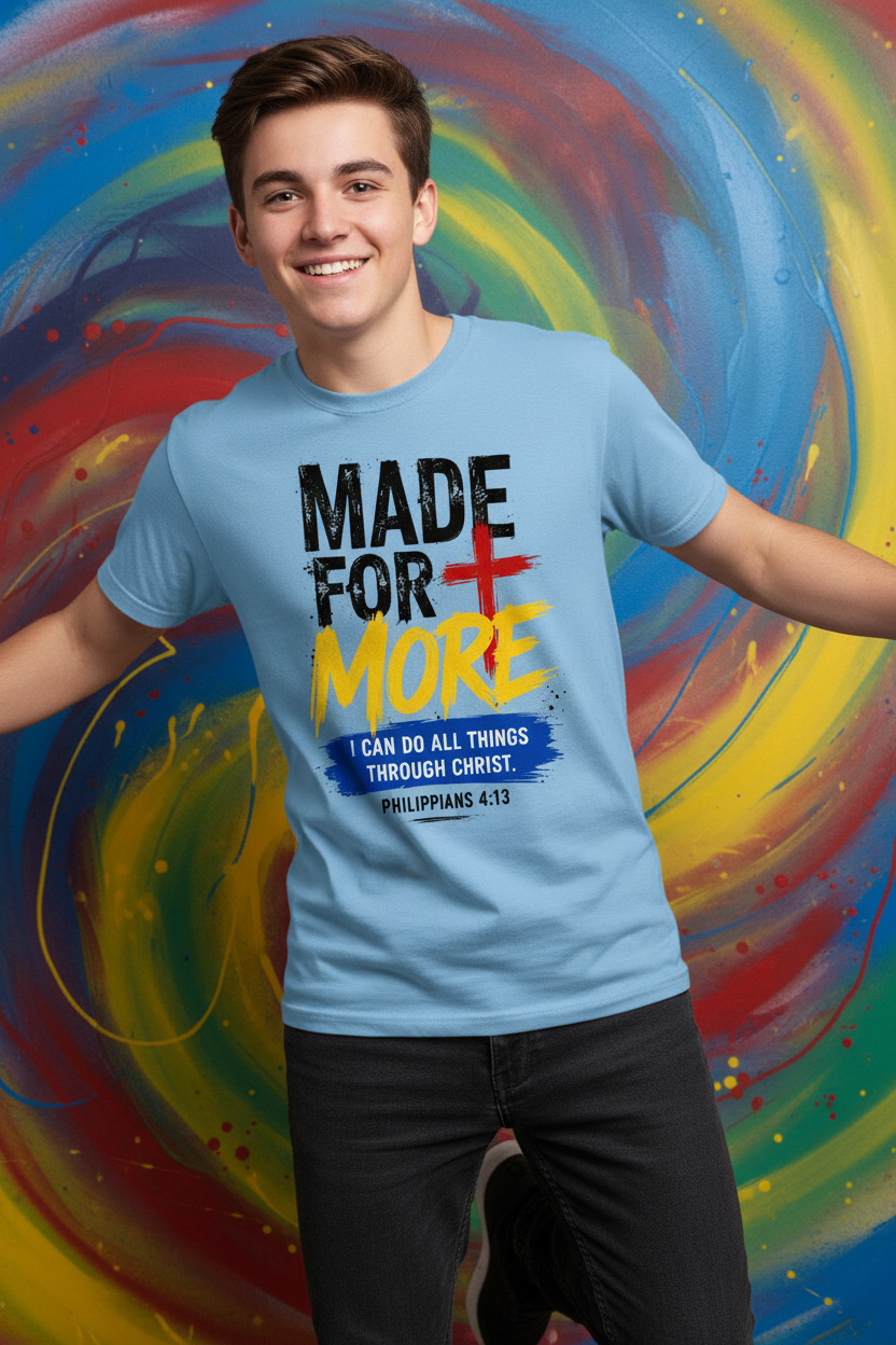 Made For More T-Shirt - Blue
