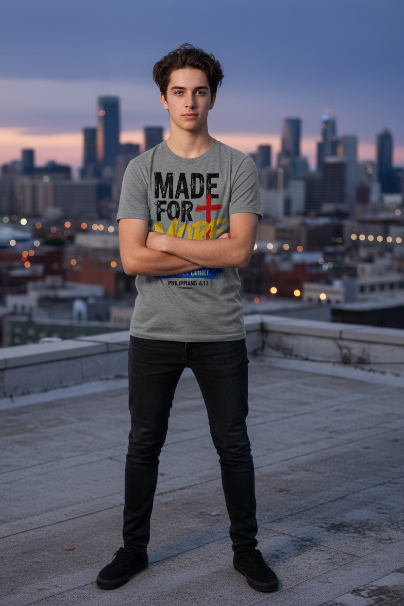 Made For More T-Shirt - Gray
