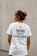 More Than a Conqueror White T-Shirt