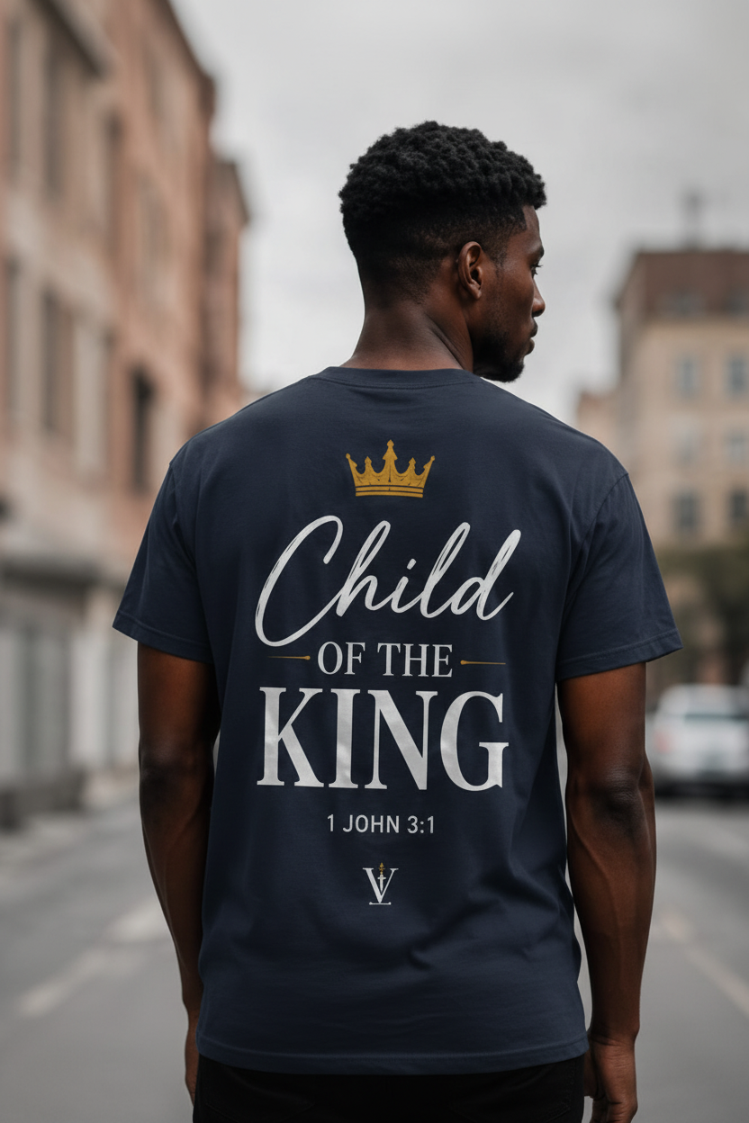 Child of the King Navy T-Shirt