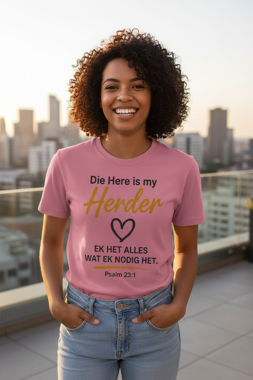 Die Here is my Herder Pink T-Shirt
