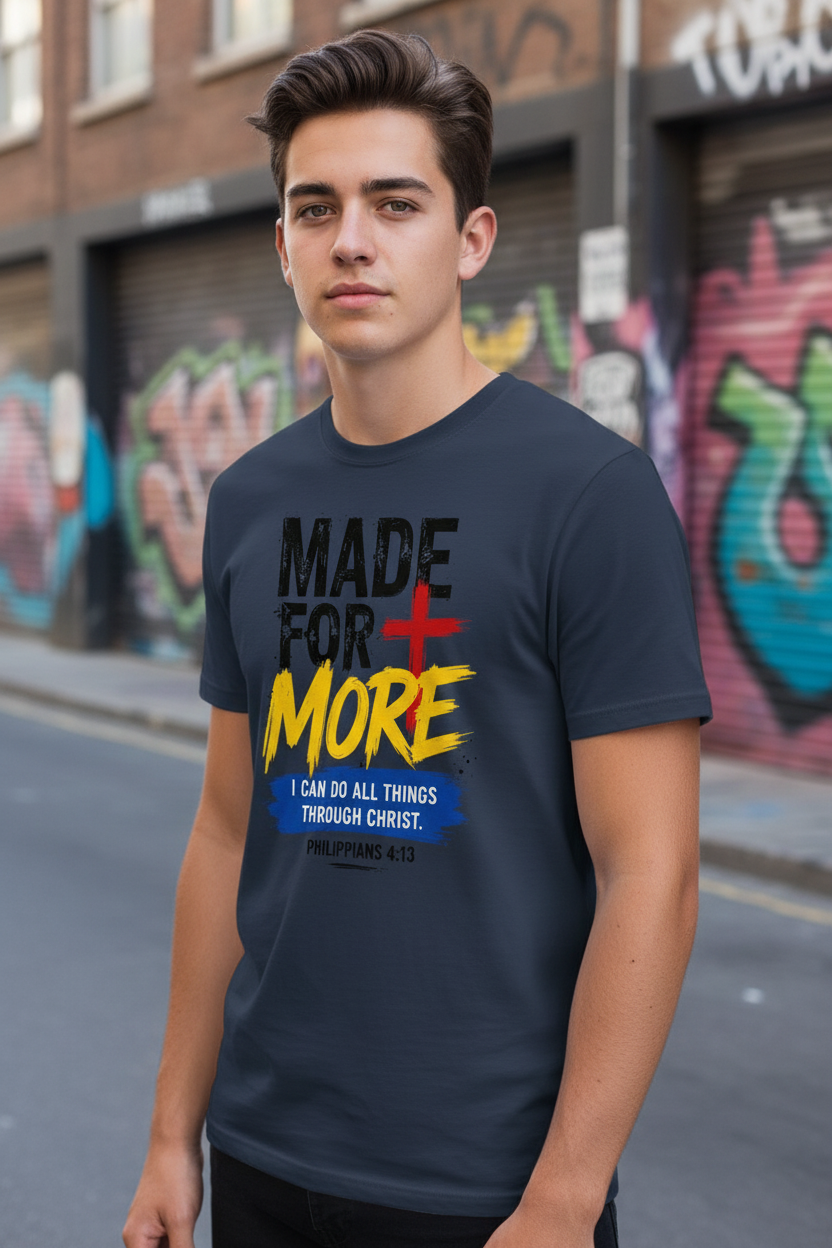 Made For More T-Shirt - Navy