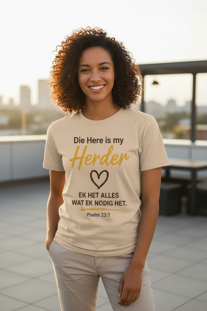 Die Here is my Herder Beige T-Shirt