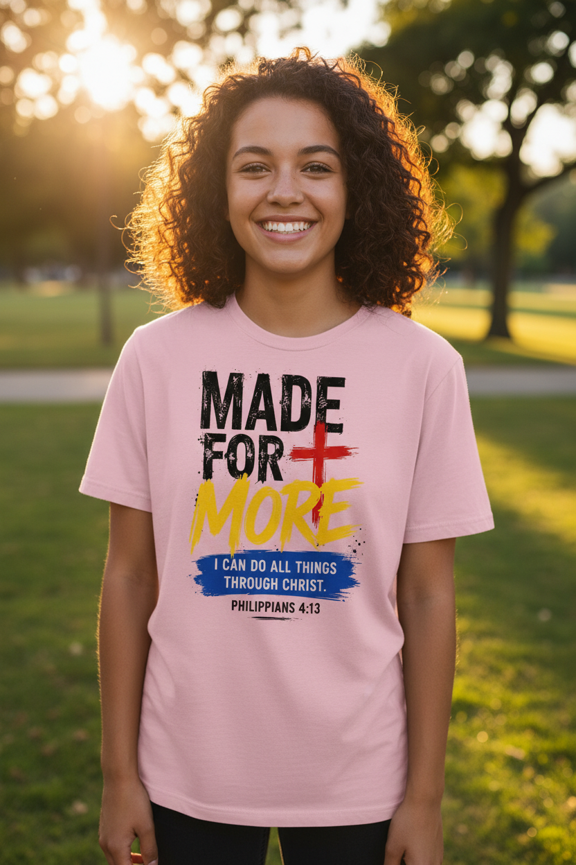 Made For More T-Shirt - Pink
