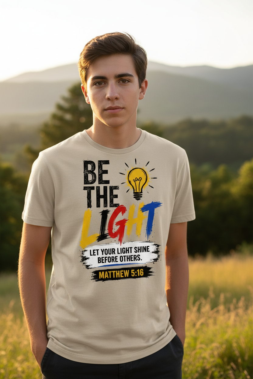 Be The Light T-Shirt - Beige