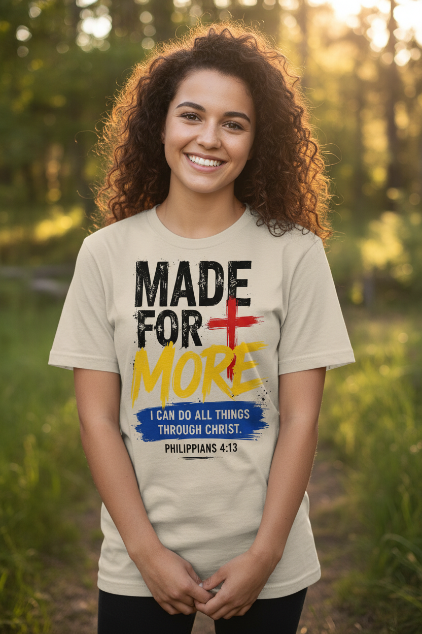 Made For More T-Shirt - Beige