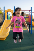 Jesus Is My Friend - Pink - Asian girl playground mockup